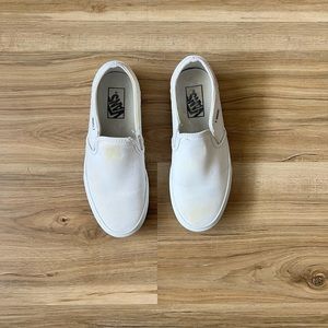 White Vans - Platform